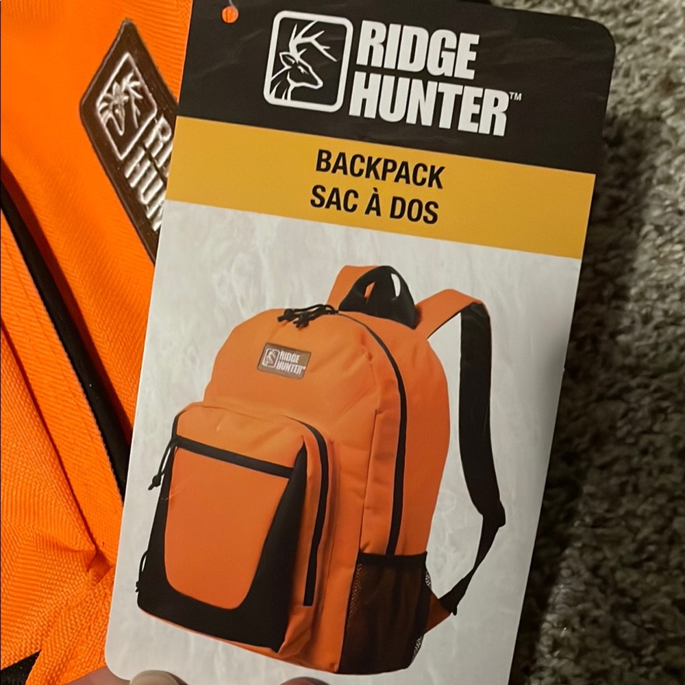 New Ridge Hunter Orange Hunting Backpack - Picture 7 of 8